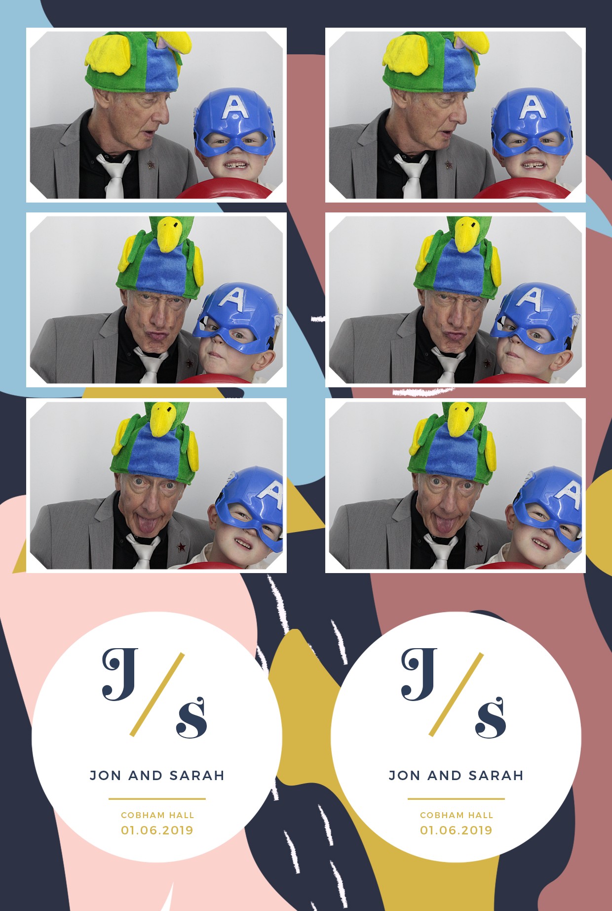 Jon and Sarah’s Wedding | View more photos from the event at gallery.myphotoboothexperience.co.uk/u/MyPhotoBoothExperienceLtd/Jon-and-Sarah’s-Wedding
